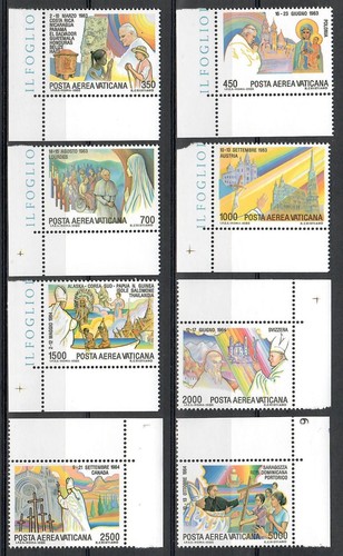 Vaticano posta aerea - aerea, 1986