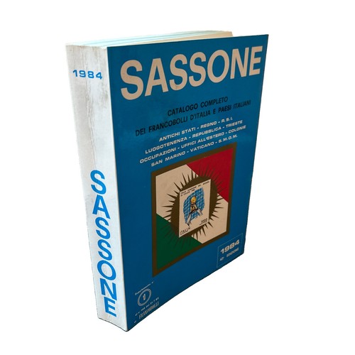 Catalogo francobolli sassone - catalogo,