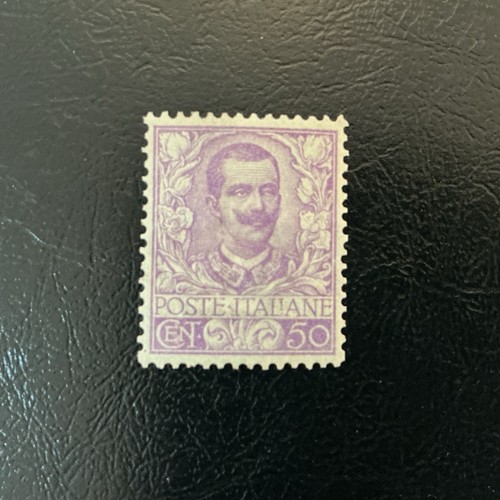 1901 italia 50c malva - 1901, 50c.