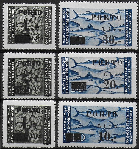 1946 litorale sloveno - litorale,