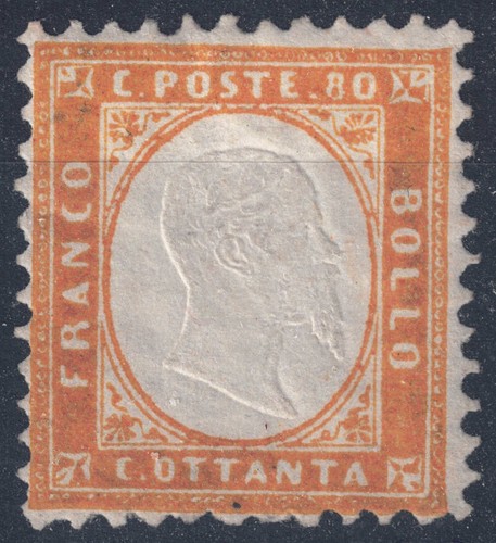 Italia regno 1862 cent - regno, 80