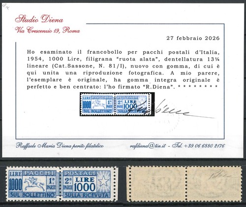 1954 catalogo sassone - **,