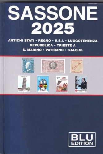 Sassone blu 2025 francobolli - blu,